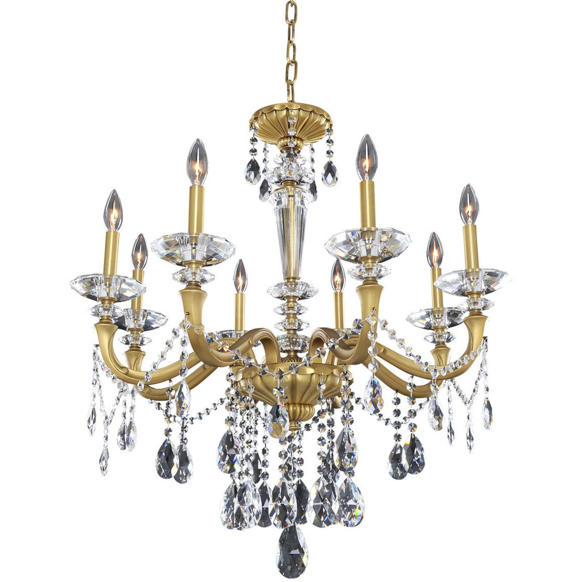Allegri Jolivet Chandelier | Two-Tone Silver Elegance