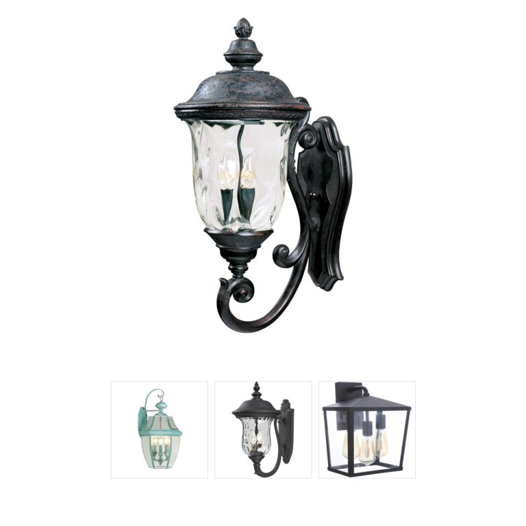 Maxim Lighting Carriage House VX Oriental Bronze Outdoor Wall Lantern