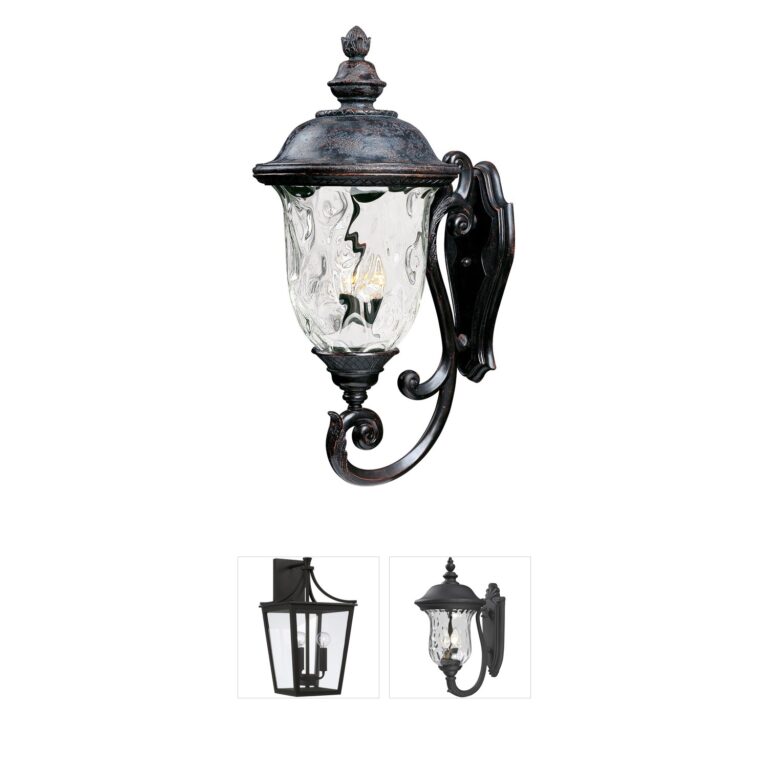 Maxim Lighting Carriage House VX Oriental Bronze Outdoor Wall Light