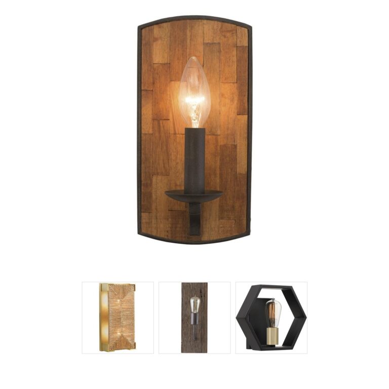 Kalco Lansdale Black Iron Wall Sconce