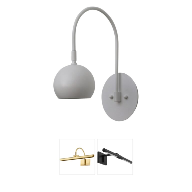 House of Troy Halo Metal Picture Light