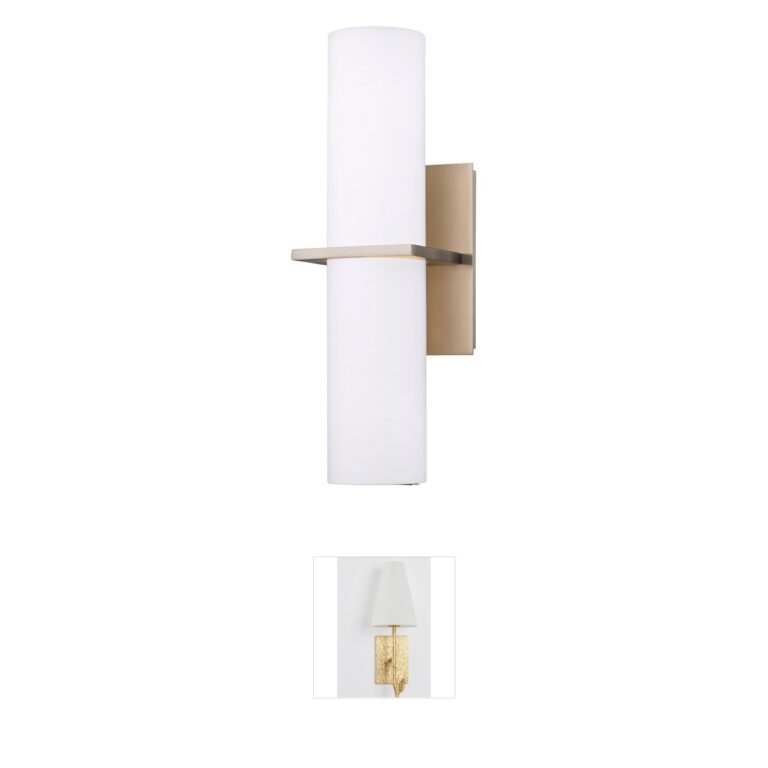 Dolan Designs Signature Collection Satin Nickel LED Wall Sconce