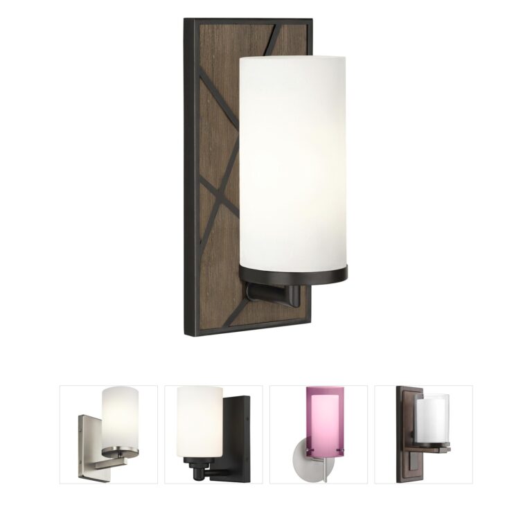 Robert Abbey Michael Berman Bond Smoked Walnut Wall Sconce