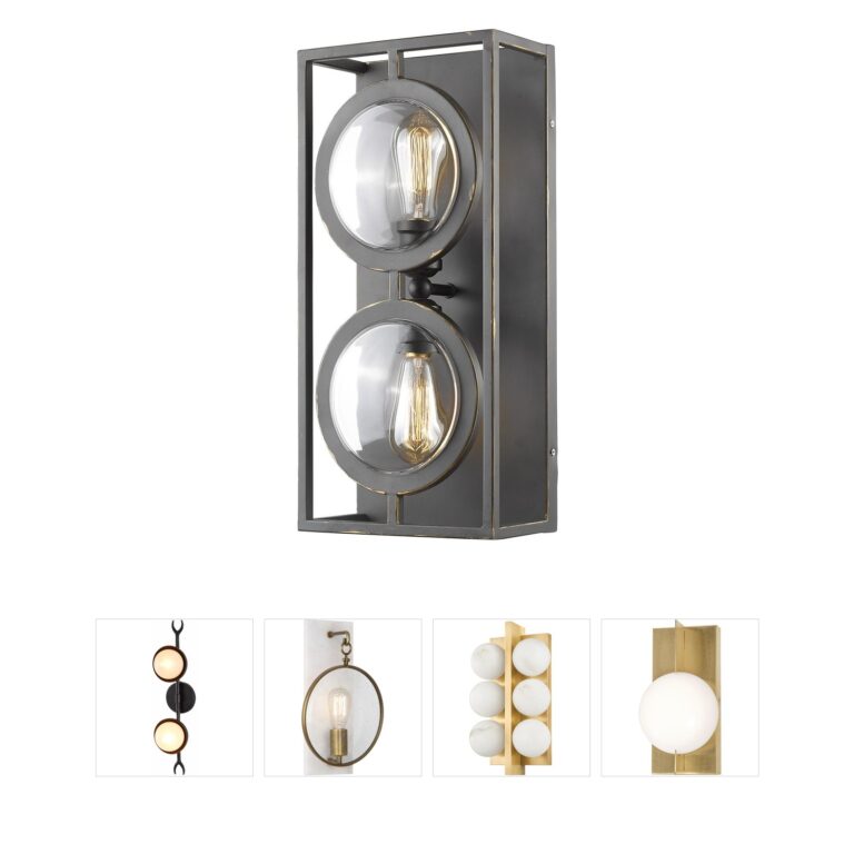 Z-Lite Port Olde Bronze Steel Wall Sconce