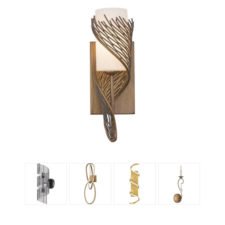 Varaluz Flow Hammered Ore Steel Wall Sconce