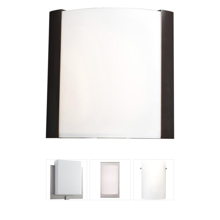 Access Lighting West End Bronze LED Wall Sconce with Opal Glass