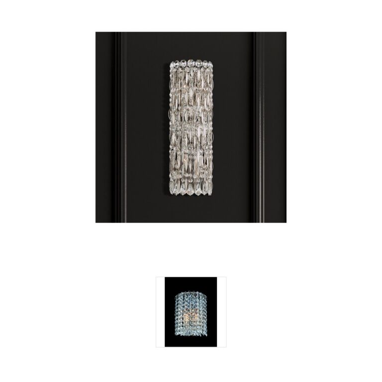 Schonbek Sarella Swarovski Crystal Wall Sconce