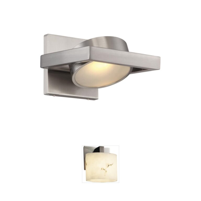 Nuvo Hawk Brushed Nickel LED Wall Sconce