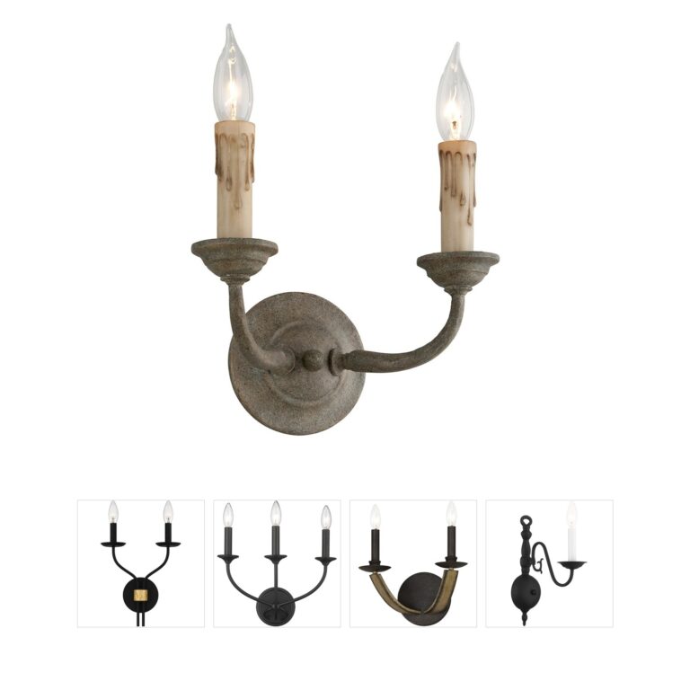 Troy Lighting Cyrano Hand-Worked Iron Wall Sconce