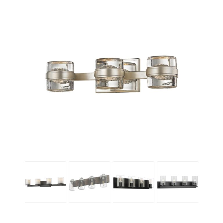 Troy Lighting Splash Hand-Worked Iron Vanity Light