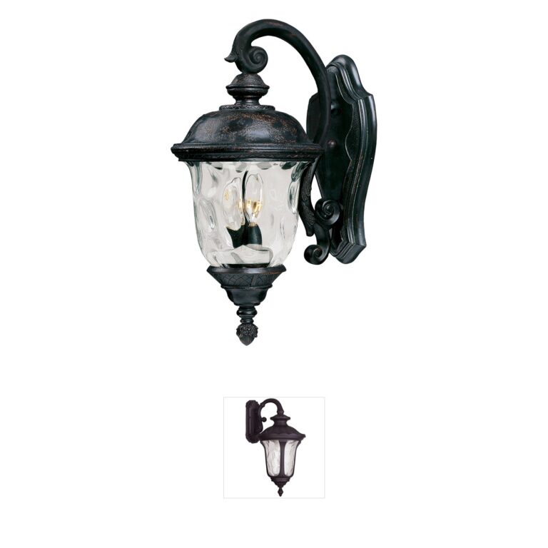 Maxim Lighting Carriage House VX Oriental Bronze Outdoor Wall Lantern
