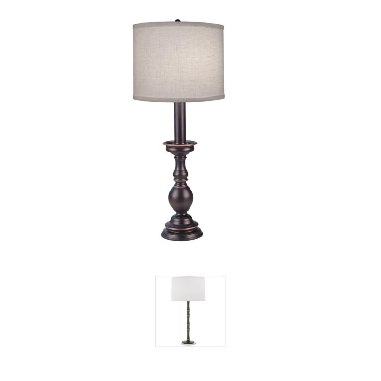 Stiffel Ellie Oxidized Bronze Buffet Lamp