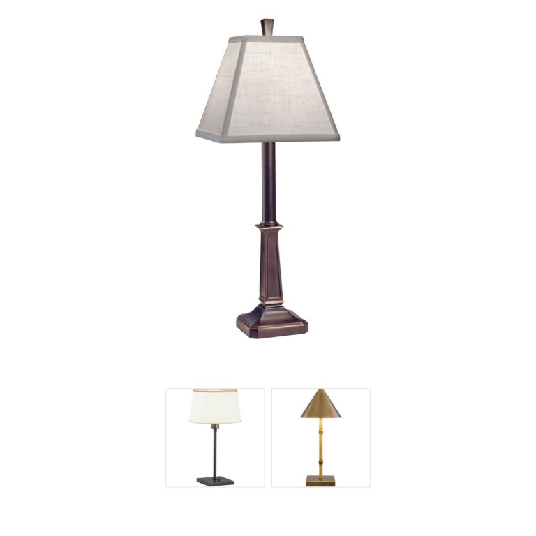 Stiffel Ellie Oxidized Bronze Buffet Table Lamp