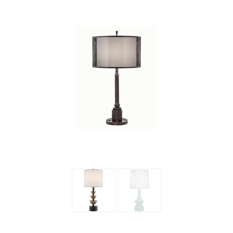 Stiffel Ellie Perforated Metal Table Lamp