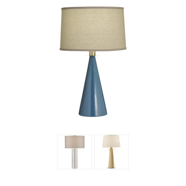 Stiffel Ellie 25-Inch Jade Green Table Lamp with Natural Bombay Shade