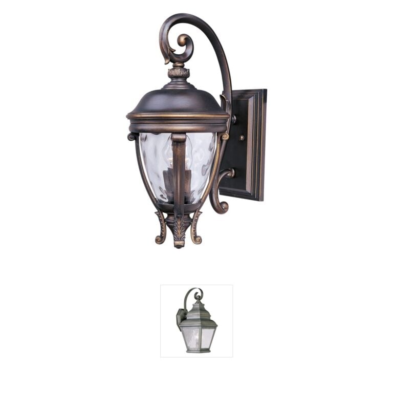 Maxim Lighting Camden VX Golden Bronze Outdoor Wall Light
