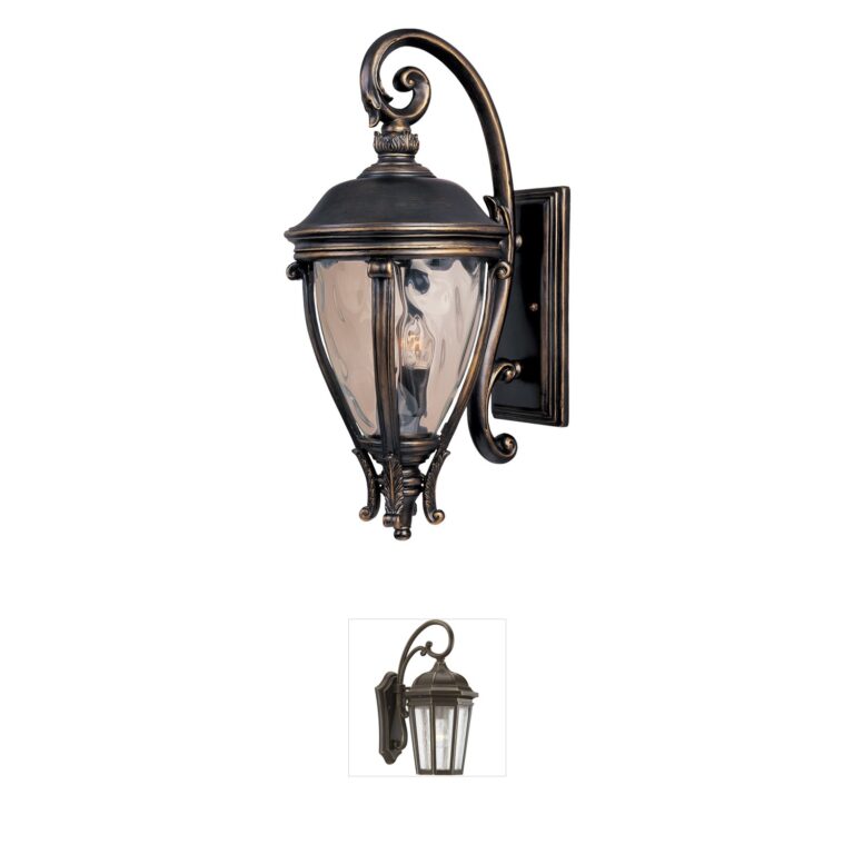 Maxim Lighting Camden VX Golden Bronze Outdoor Wall Lantern