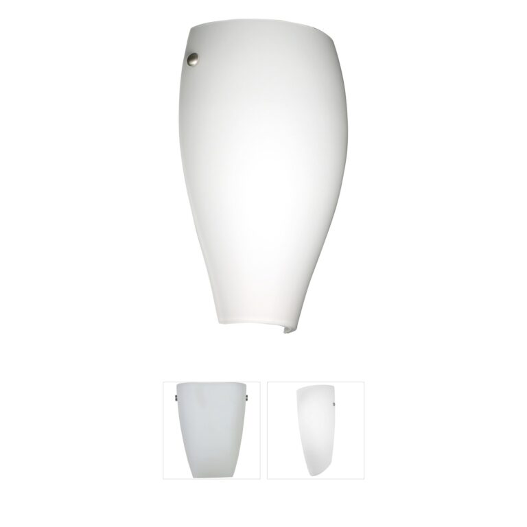 Besa Lighting Chelsea Collection Polished Nickel LED Wall Sconce
