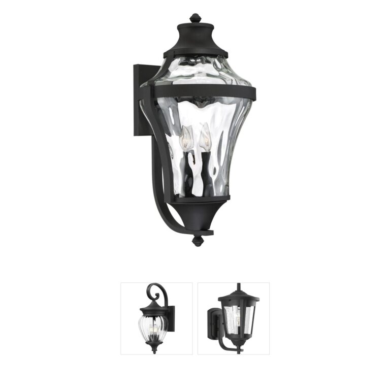 Minka-Lavery Libre Coal Finish Outdoor Wall Light