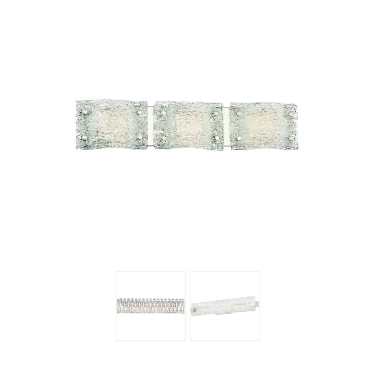 George Kovacs Forest Ice Chrome LED Vanity Light