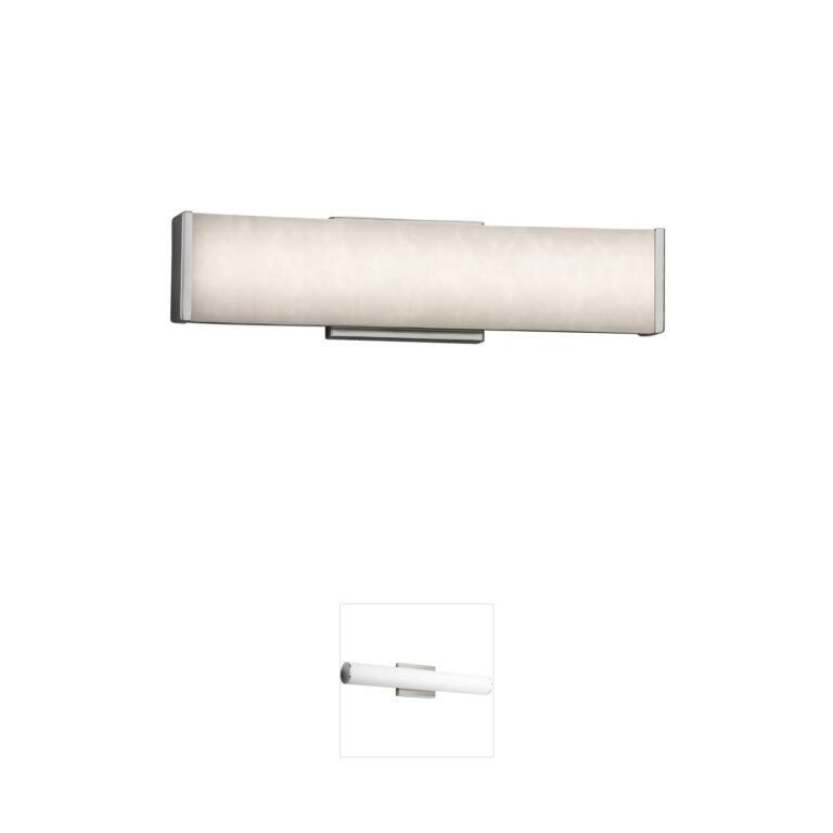 Justice Design Group Clouds Brushed Nickel LED Vanity Light