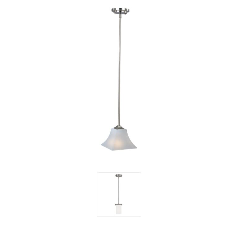 Maxim Lighting Aurora Satin Nickel Mini Pendant