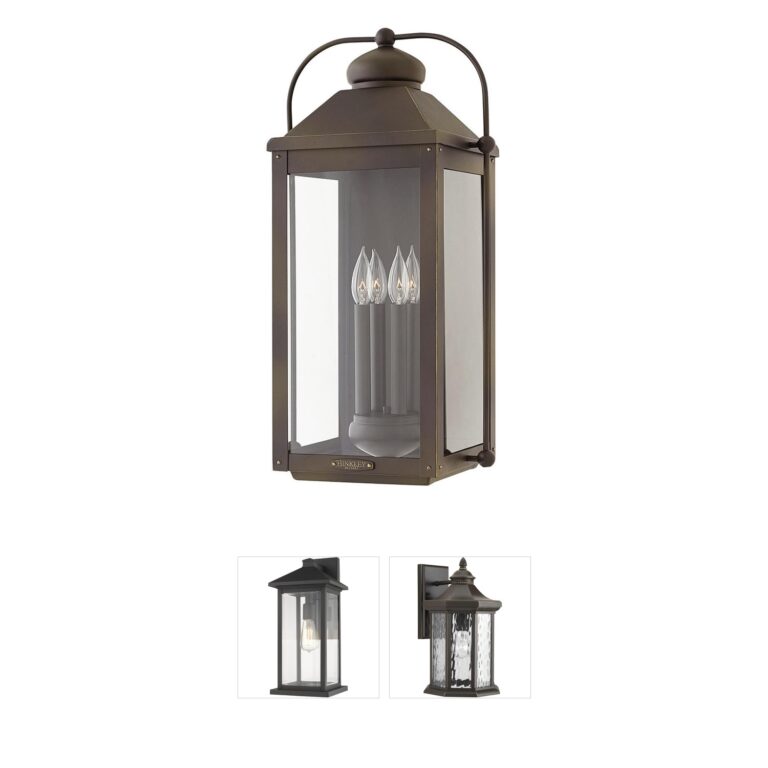 Hinkley Heritage Anchorage Light Oiled Bronze Outdoor Wall Lantern