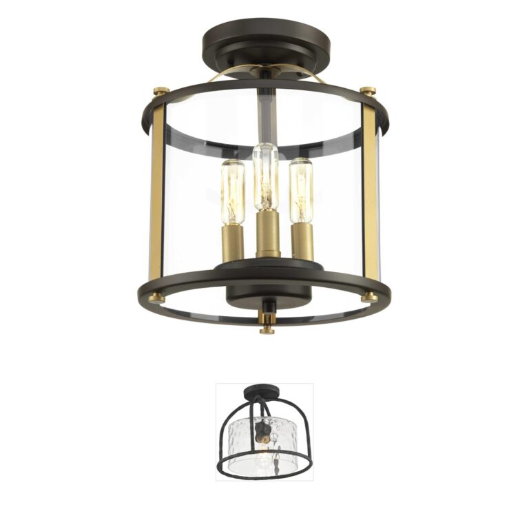Progress Lighting Squire Collection Antique Bronze Outdoor Ceiling Light