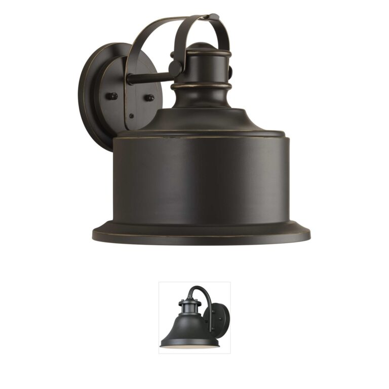 Progress Callahan LED Antique Bronze Outdoor Wall Light