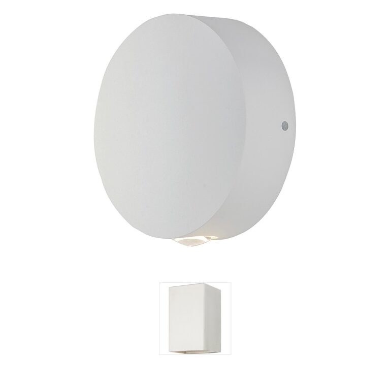 ET2 Alumilux Glint Aluminum Outdoor LED Wall Sconce