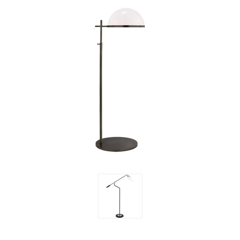 Visual Comfort Signature Collection Kelly Wearstler Dulcet Bronze Pharmacy Floor Lamp