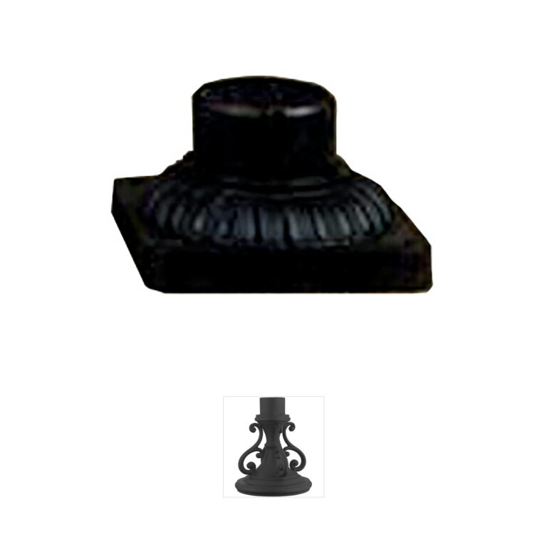 Quoizel Signature Collection Mystic Black Aluminum Post Light