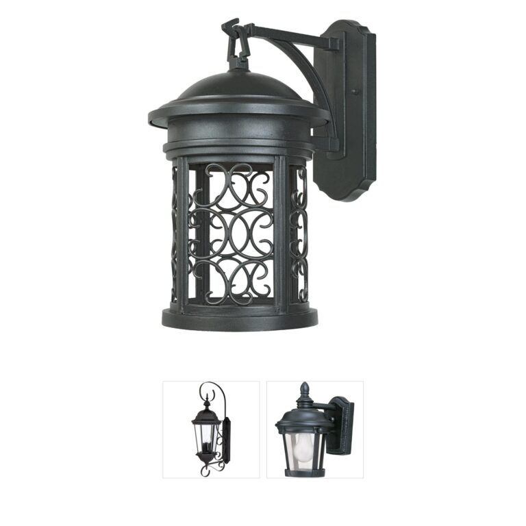 Designers Fountain Ellington 9" Oil Rubbed Bronze Outdoor Wall Lantern