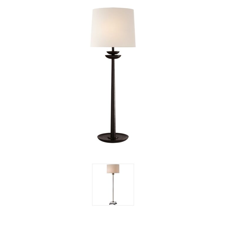 Visual Comfort Signature Collection AERIN Beaumont Aged Iron Buffet Lamp