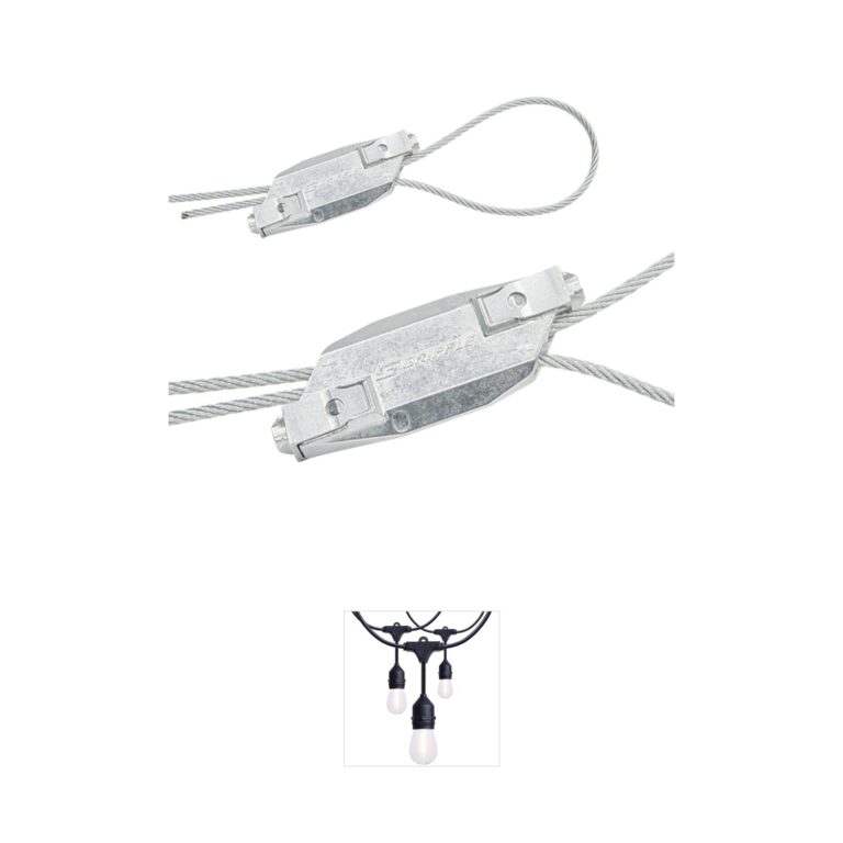 American Lighting Commercial Grade Light String Cable Locks - 4 Pack