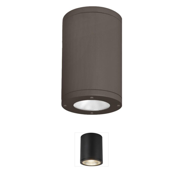 WAC Lighting Tube Arch Die-Cast Aluminum Outdoor LED Flush Mount