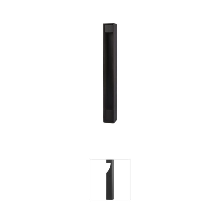 WAC Lighting Gate Black LED Bollard Light
