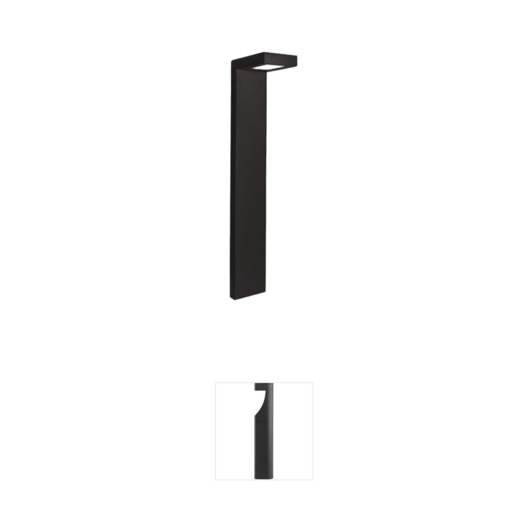 WAC Lighting Ledge Black Aluminum LED Path Light