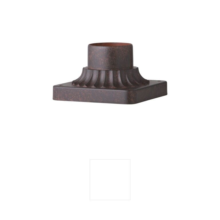 Generation Lighting Outdoor Pier Mounts Aluminum Base in Copper Oxide