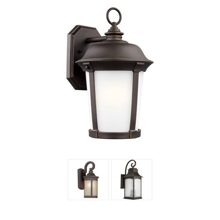 Generation Lighting Calder Antique Bronze StoneStrong Outdoor Wall Lantern