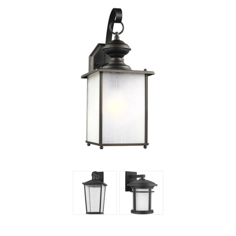 Generation Lighting Jamestowne Antique Bronze Outdoor Wall Lantern