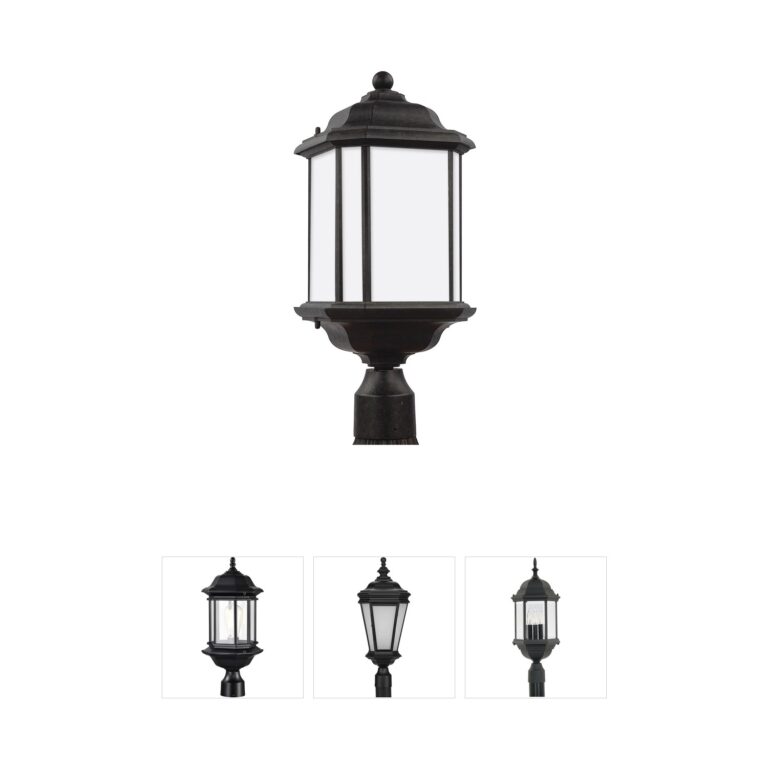 Generation Lighting Kent Oxford Bronze LED Outdoor Post Lantern