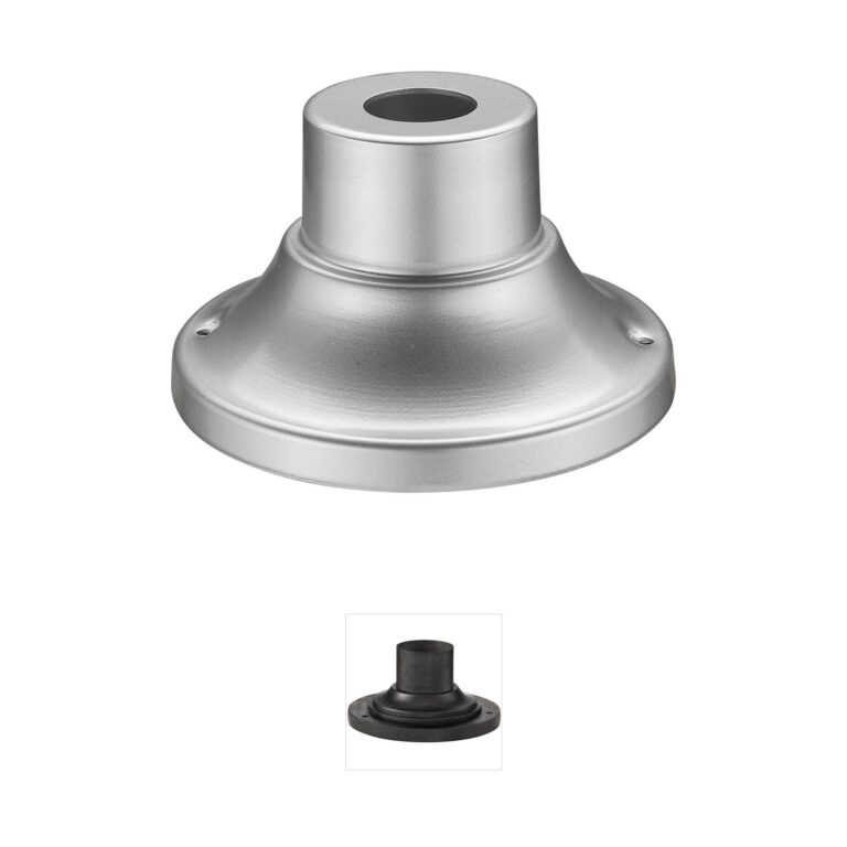 Z-Lite Pier Mounts Silver Outdoor Post Fitter