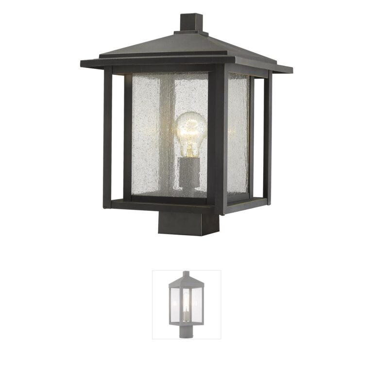 Z-Lite Aspen Collection Oil Rubbed Bronze Post Light