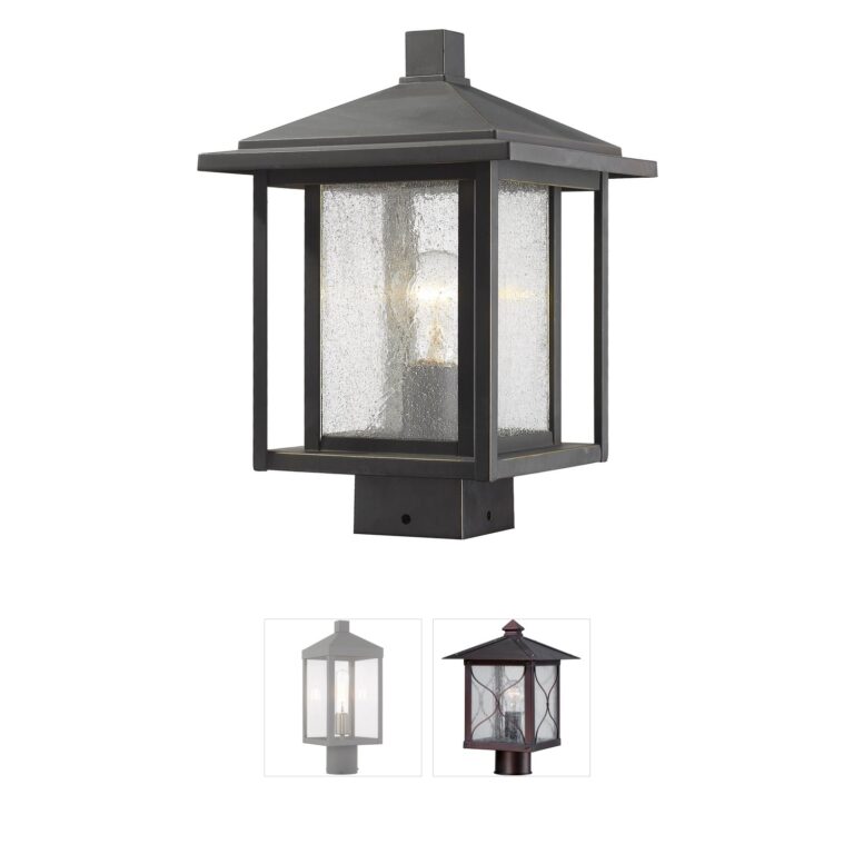 Z-Lite Aspen Collection Oil Rubbed Bronze Post Light