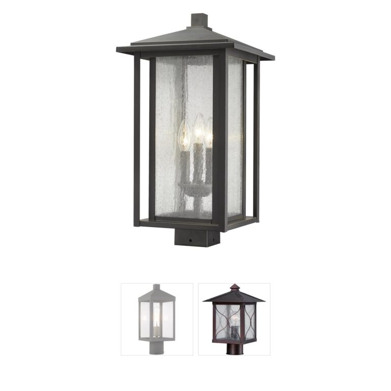 Z-Lite Aspen Collection Oil Rubbed Bronze Post Light