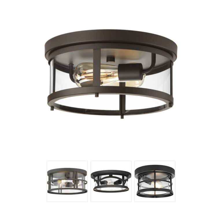 Progress Lighting Gunther Antique Bronze Outdoor Ceiling Light