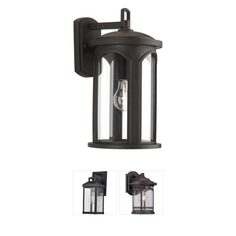 Progress Lighting Gables DURASHIELD Antique Bronze Outdoor Wall Lantern