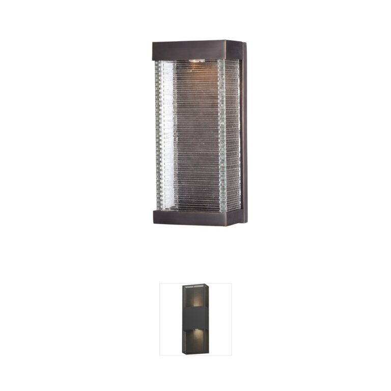 Maxim Lighting Stackhouse VX LED Bronze Outdoor Wall Light