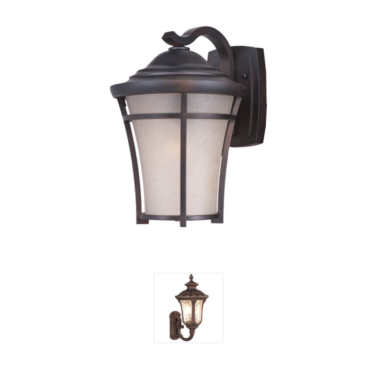 Maxim Lighting Balboa DC LED E26 Copper Oxide Outdoor Wall Light